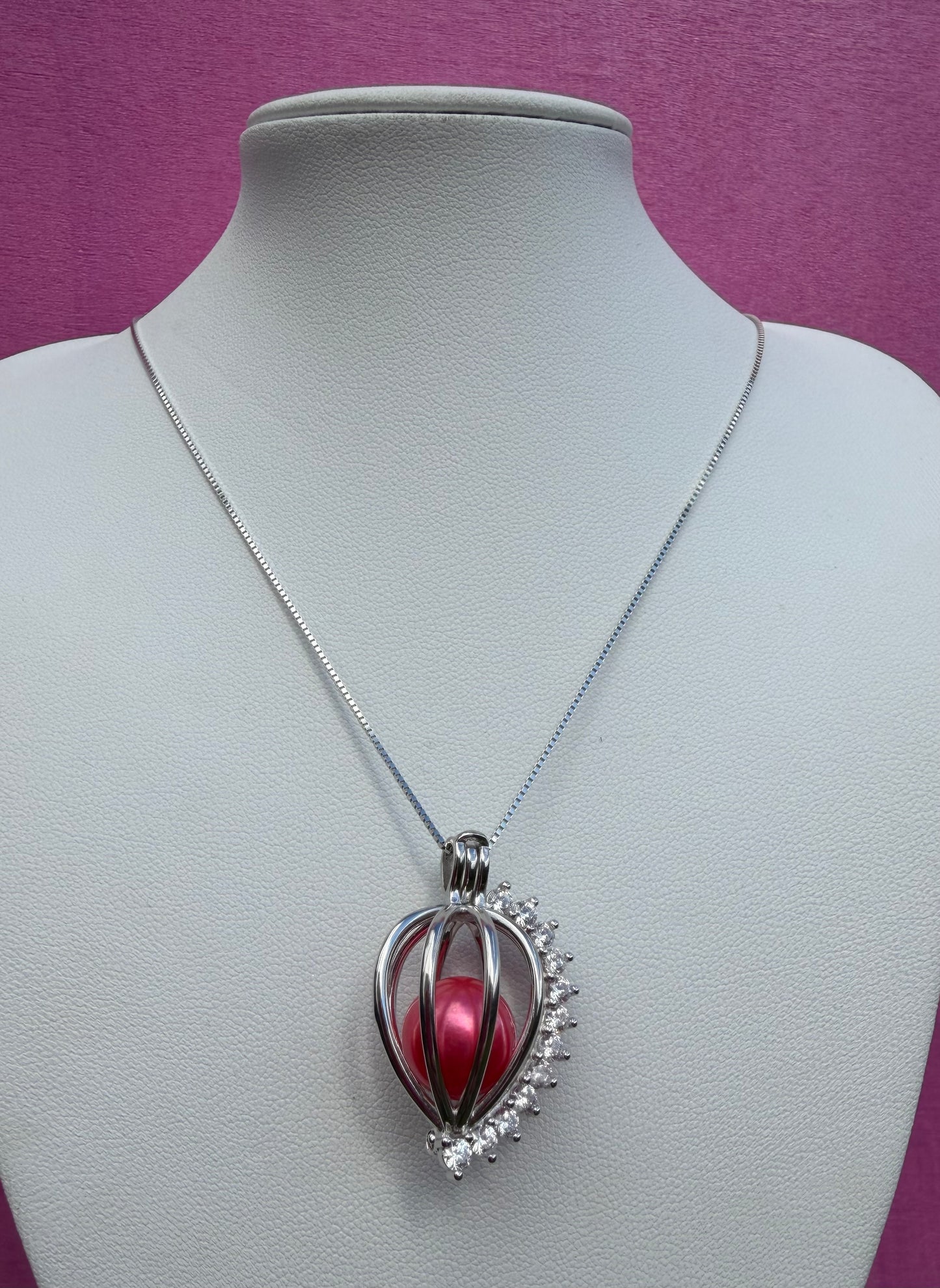 Sterling silver Edison sparkle sphere