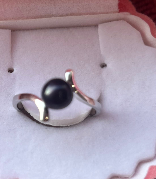 Sterling silver simple twist fully adjustable ring