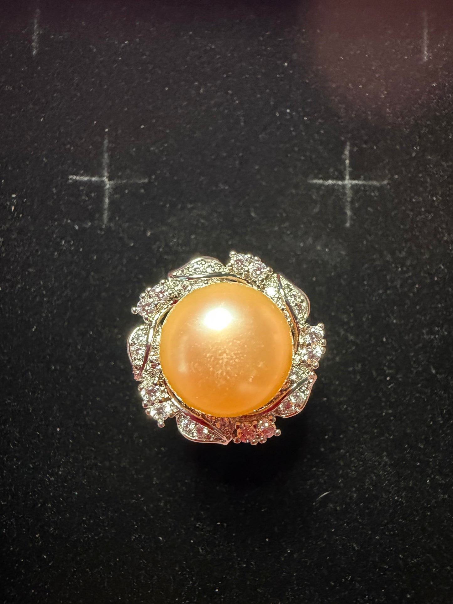 Sterling Silver Edison Flower ring
