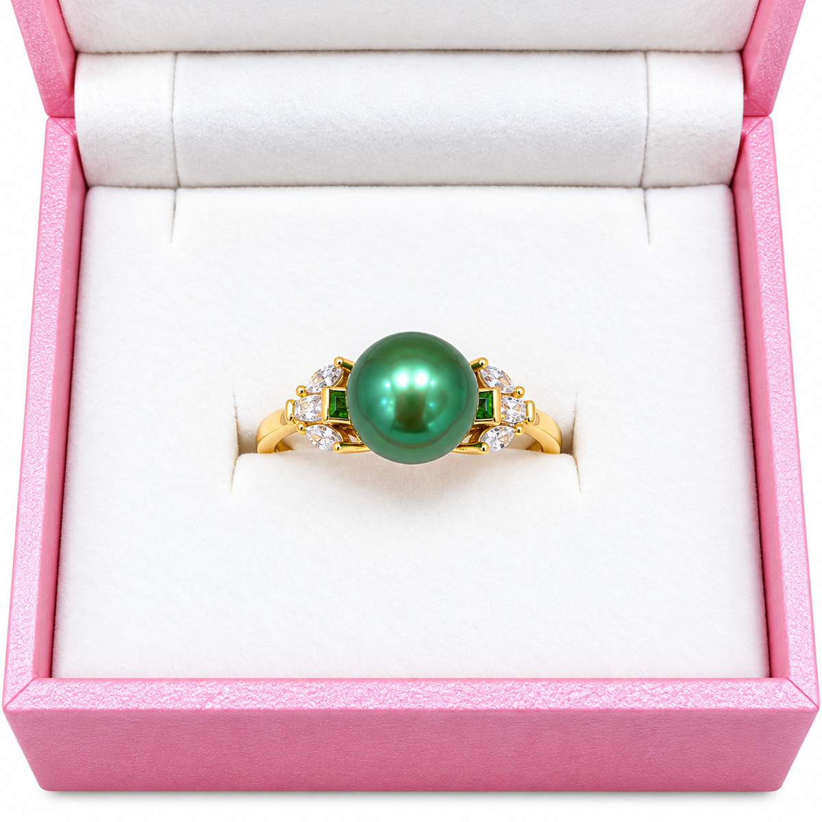 105 Sterling silver gold plated ring