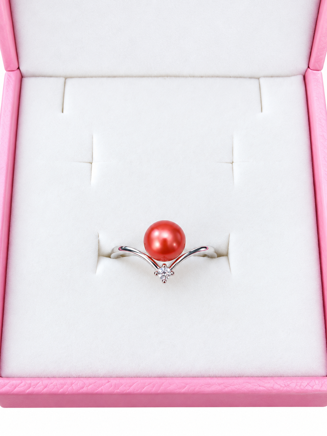 No 19 sterling silver pre mounted ring