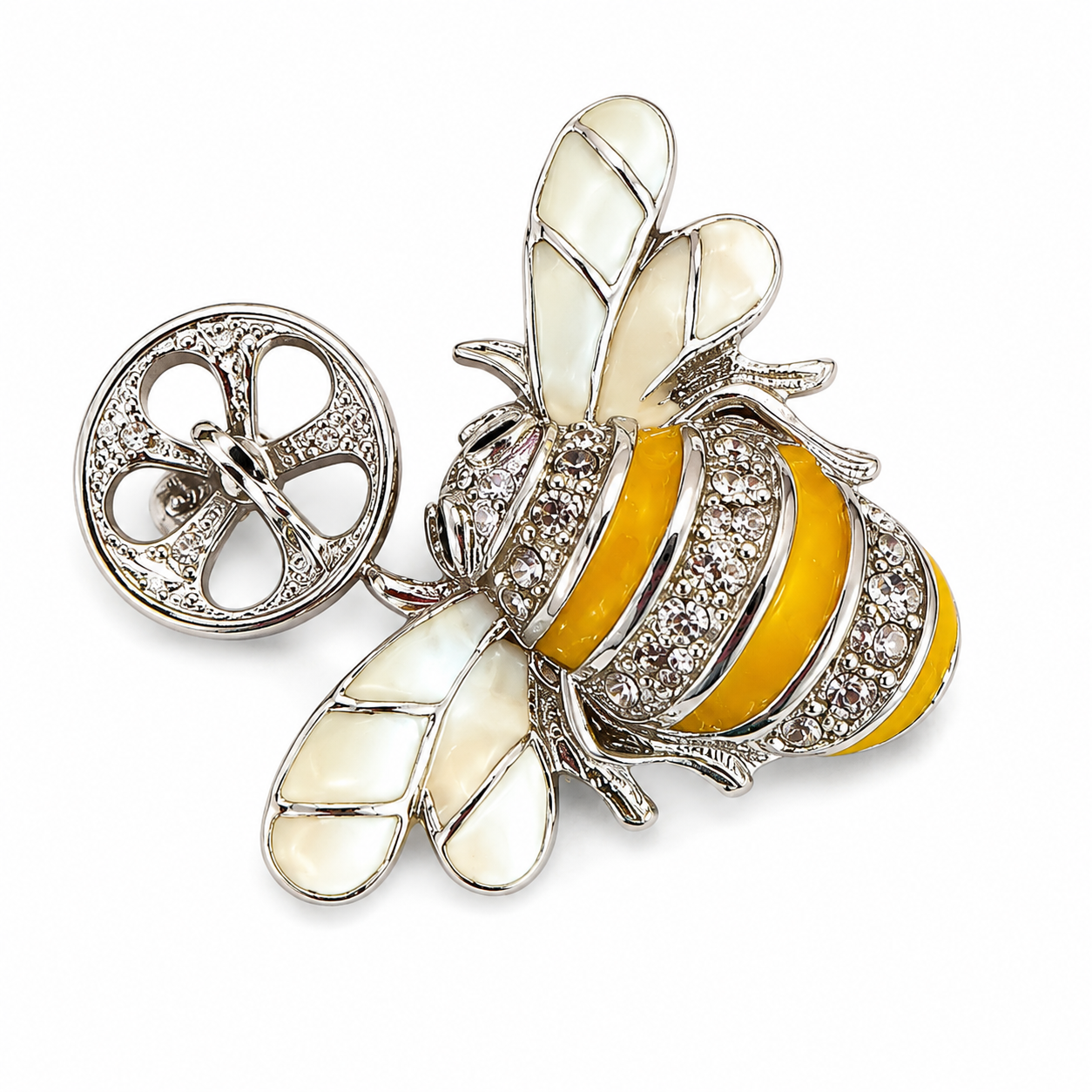 Sterling silver bee ring