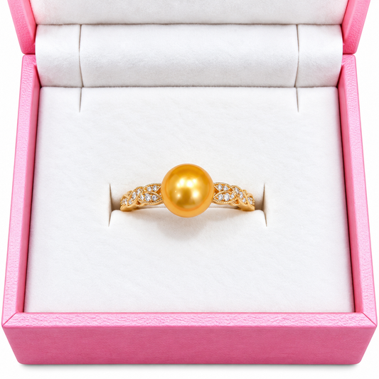 110 Sterling silver gold plated ring