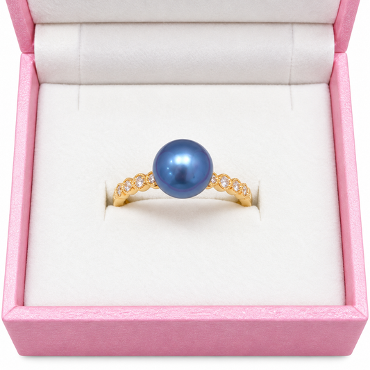 101 Sterling silver gold plated ring