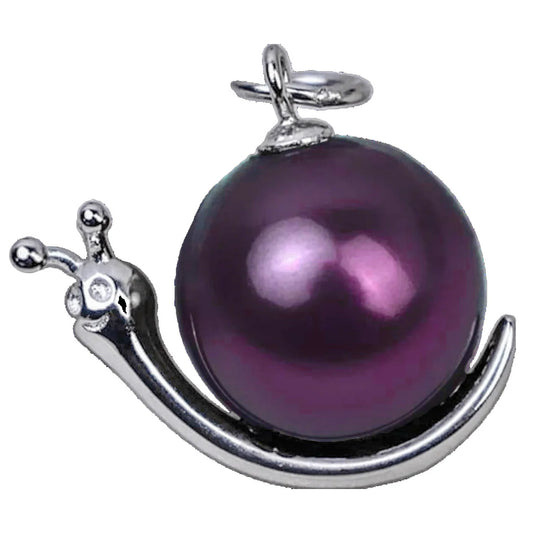 Sterling silver snail mount