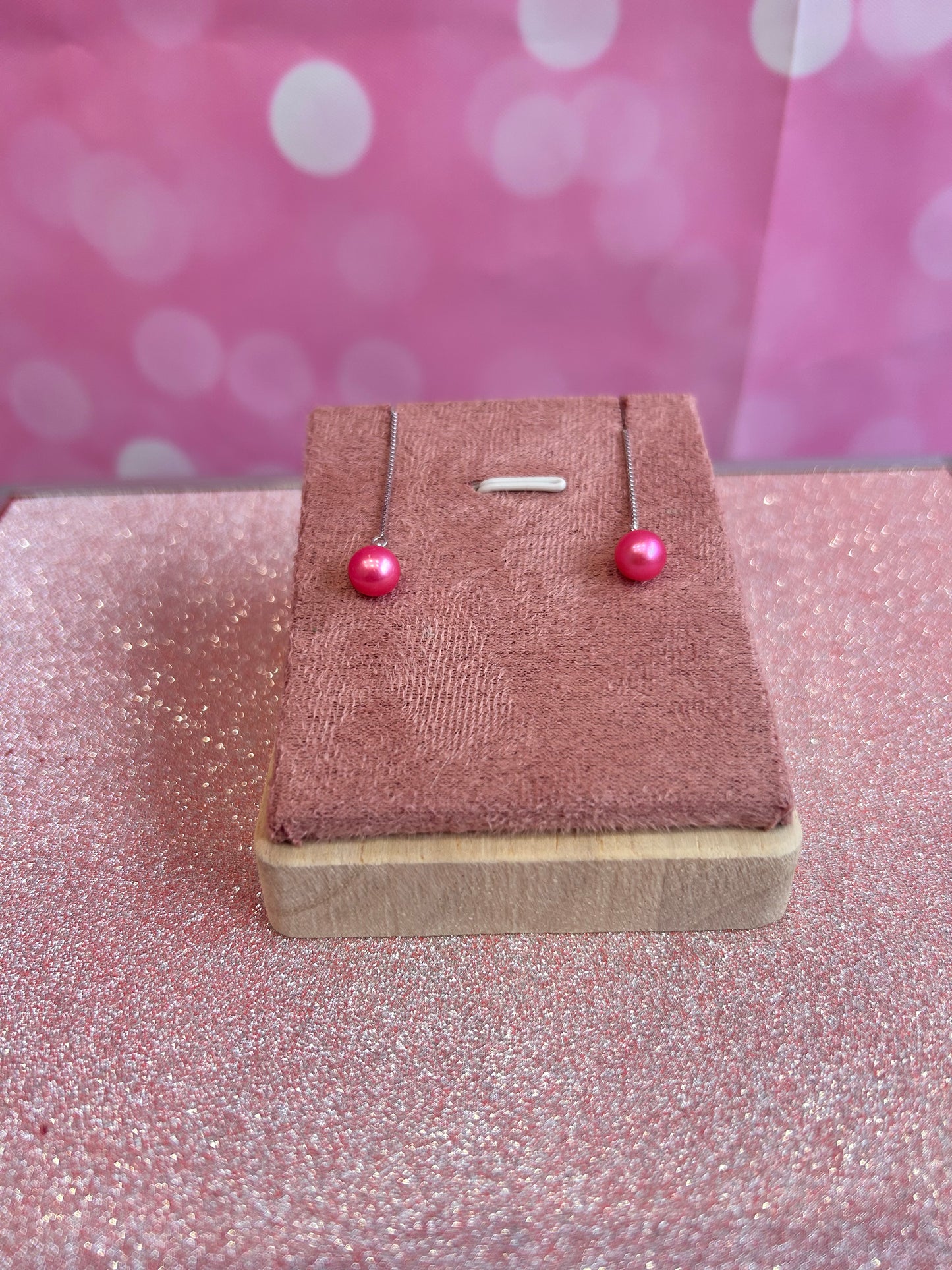 Sterling silver threader earrings