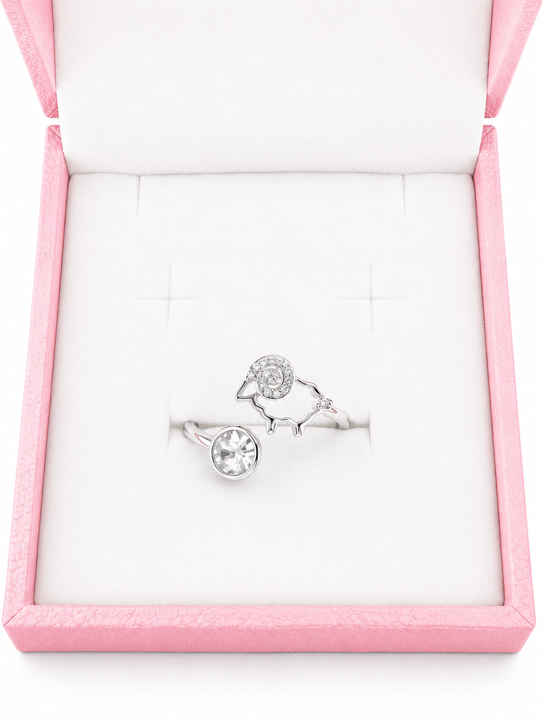 Sterling silver Rodney Ram ring