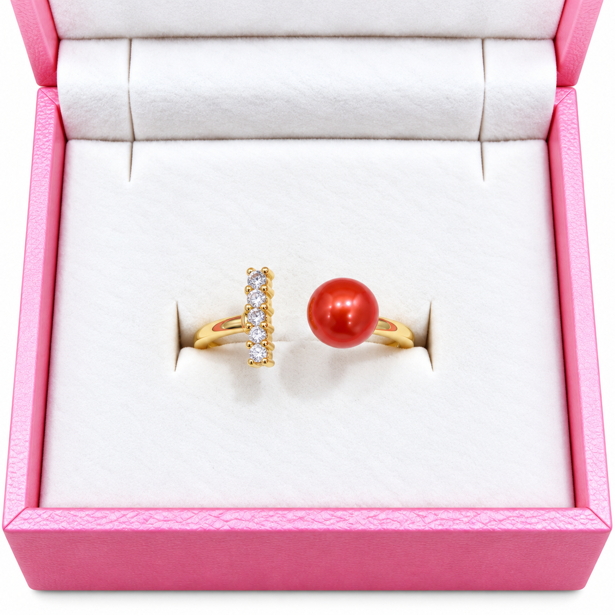 111 Sterling silver gold plated ring