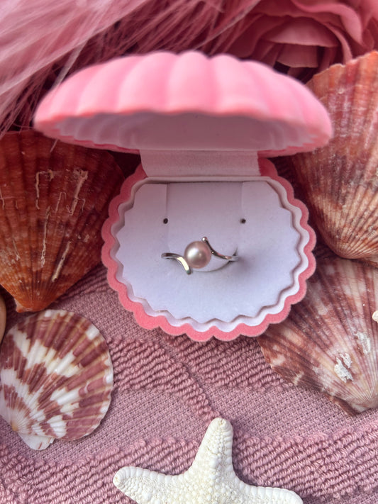 Silver plated simple twist ring fully adjustable