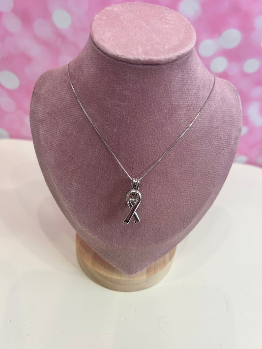 Sterling silver support ribbon cage