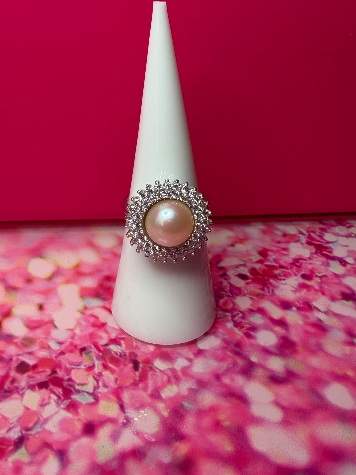 Sterling silver Edison Button Show Stopper