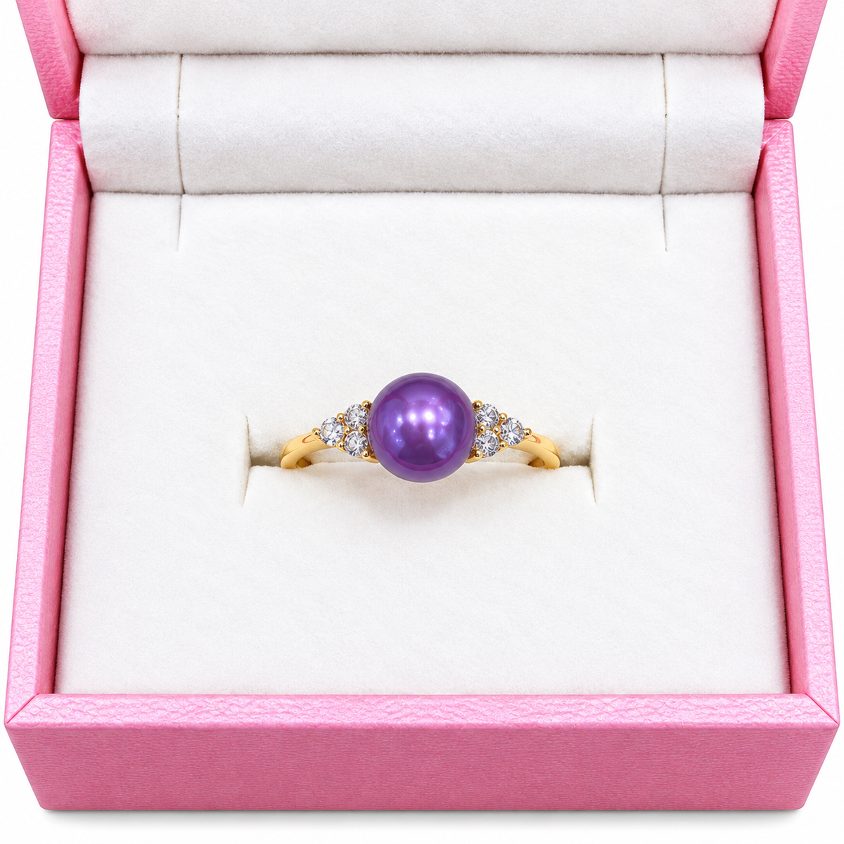 109 Sterling silver gold plated ring