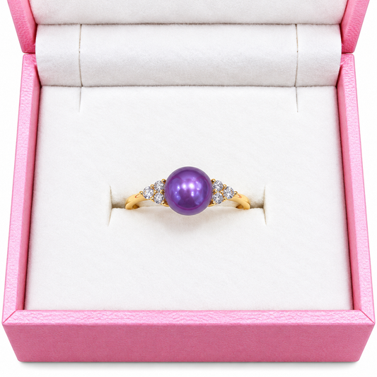109 Sterling silver gold plated ring