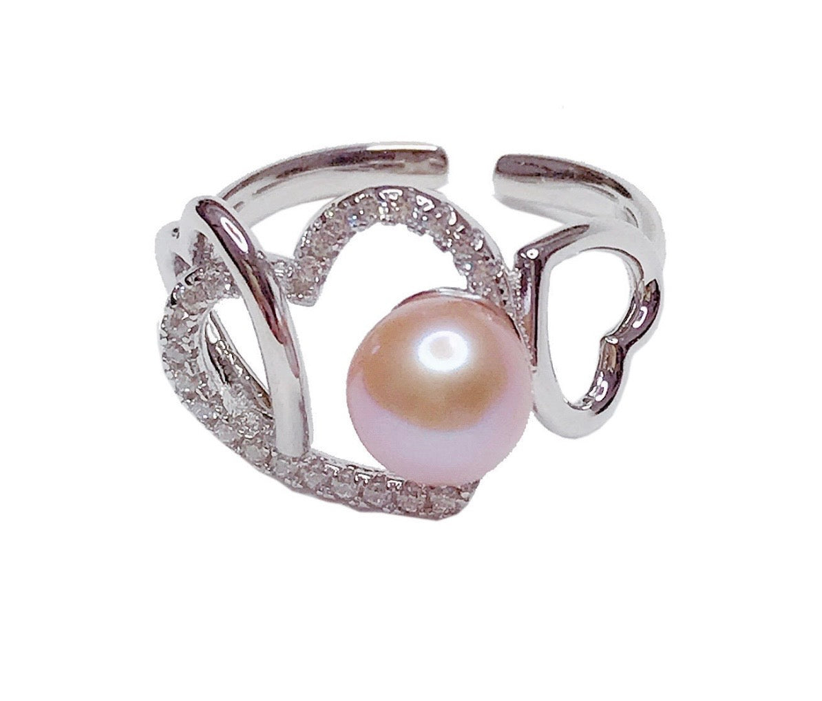 The three of hearts ring