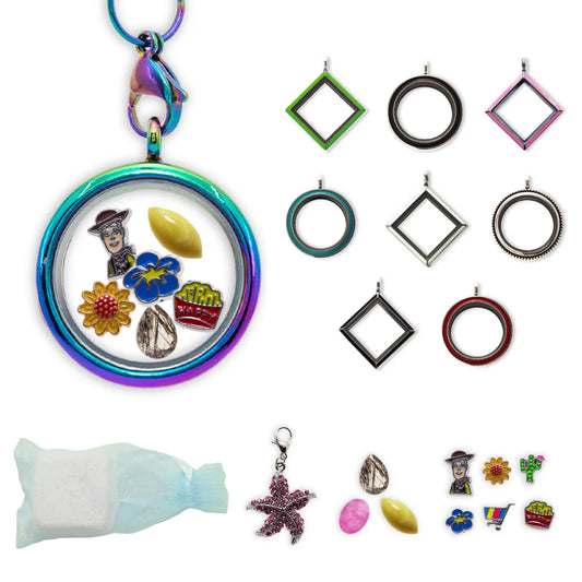 Pendant mystery drop it locket