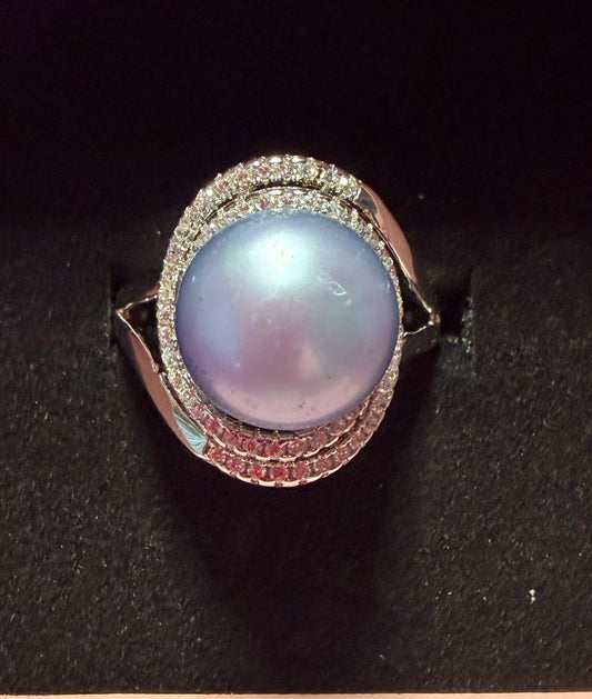 Sterling silver Edison ring