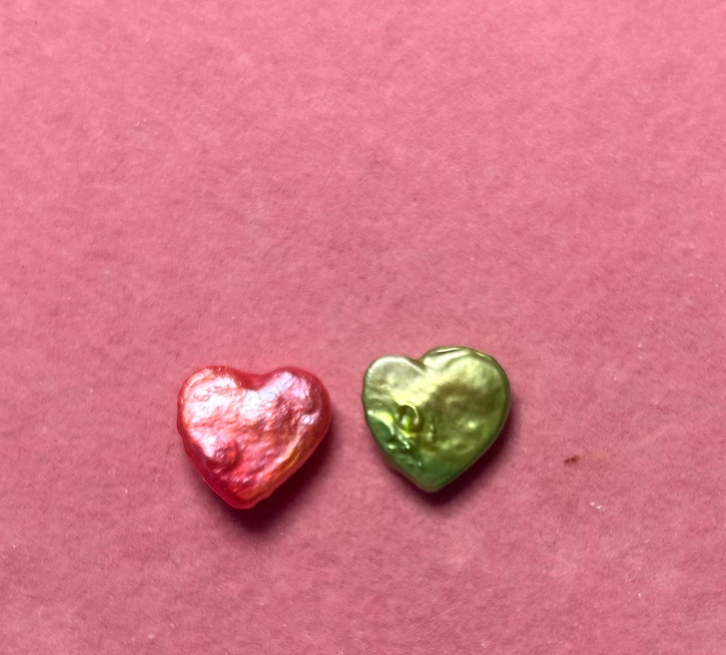 Heart shaped pearl fizzers