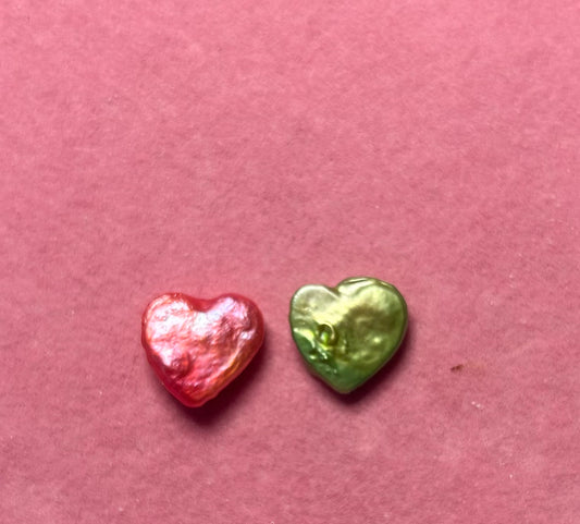 Heart shaped pearl fizzers