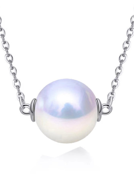 Sterling silver suspended Edison