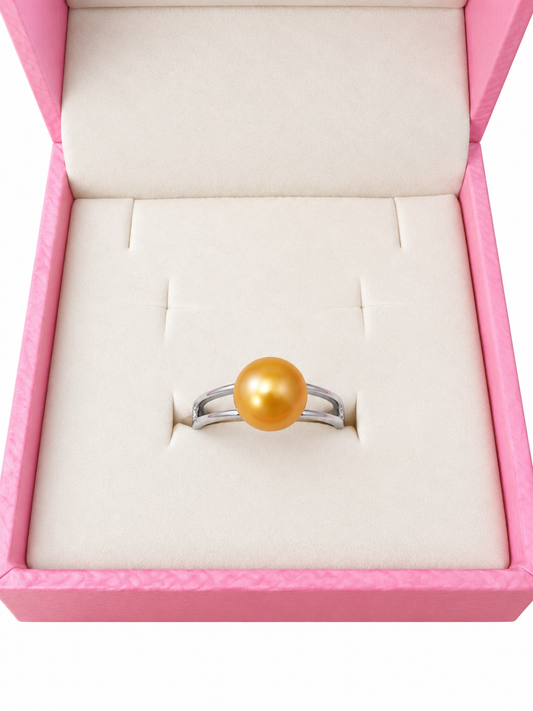 No 10 sterling silver pre mounted ring
