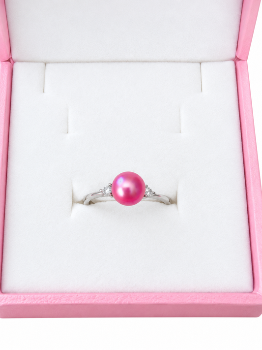 No 16 sterling silver pre mounted ring