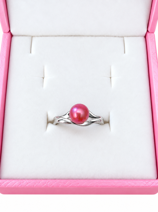 No 24 sterling silver pre mounted ring