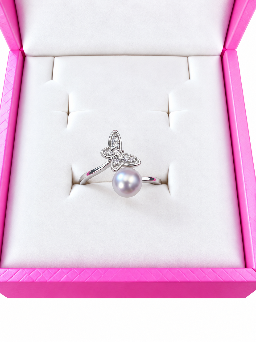 No 43 sterling silver pre mounted ring