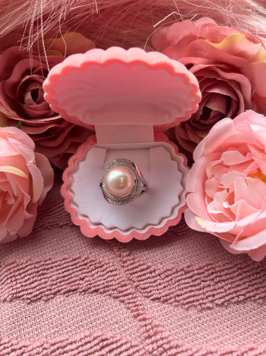 Silver plated Edison ring