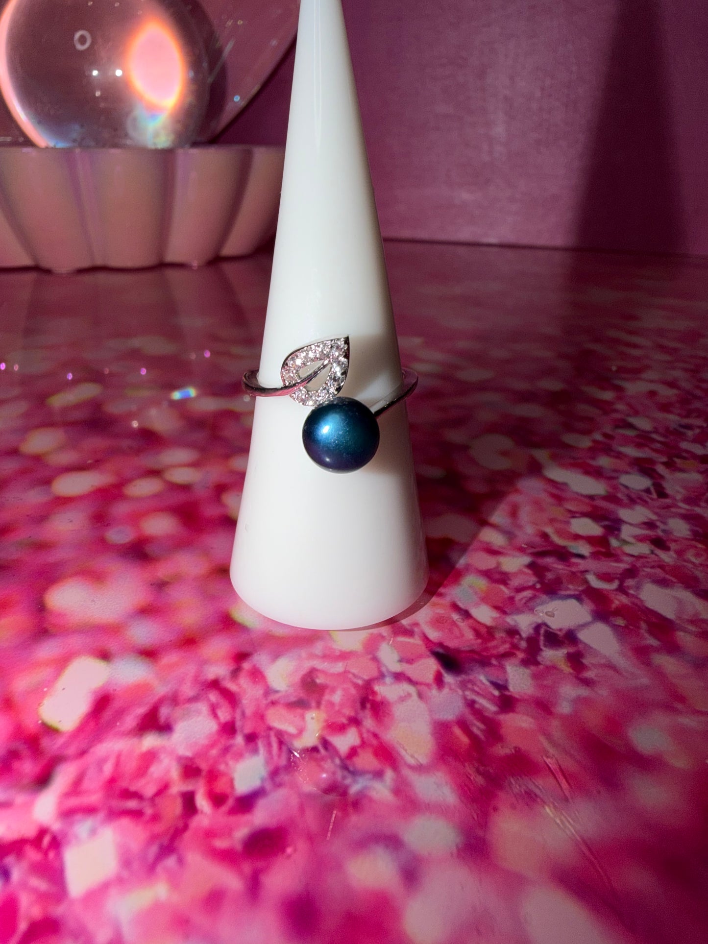 Sterling Silver Leaf Ring